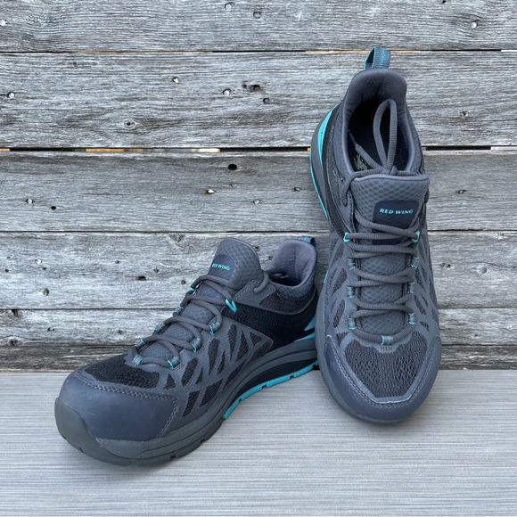 RED WING Cooltech Safety Toe Shoes / Ws-Sz 8 - Picture 3 of 11